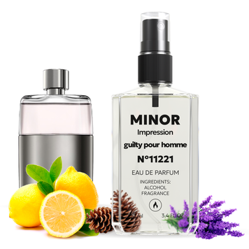 Парфуми MINOR Guilty pour Homme Чоловічі 11221 фото